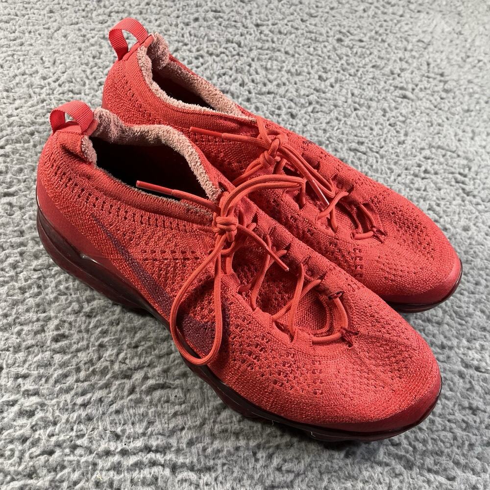 Nike Air VaporMax 2023 Flyknit Triple Red Running Shoes DV1678-600 Men's Size 12